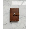 Hakiki Deri Mekanizmalı Akıllı Cüzdan Kartlık