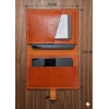 El Yapımı Deri Tablet Organizer Kılıfı – 8.5 İnç Tablet Uyumlu