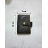 Hakiki Deri Akordiyon Cüzdan Kartlık