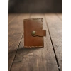 Hakiki Deri Akordiyon Cüzdan Kartlık