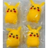 Pikaçu Tasarımlı Squishy - 12li Paket - Yumuşak Oyuncak