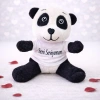 Seni Seviyorum Tişörtlü Sevimli Peluş Panda