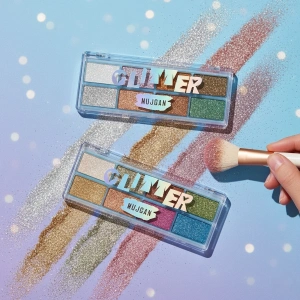 8 Renk Yaz Glitter Far Paleti - 2li Set