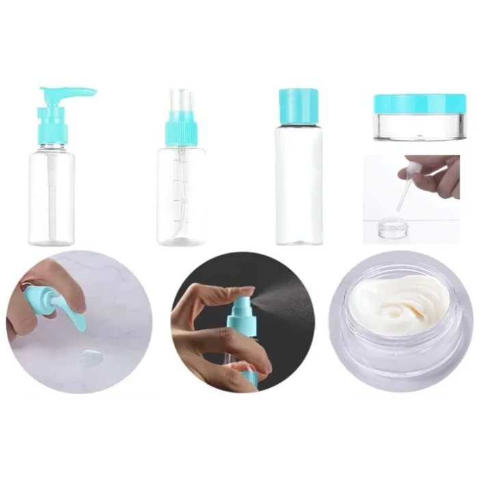 10 Parça Seyahat  Sprey ve Boş Şişe Seti