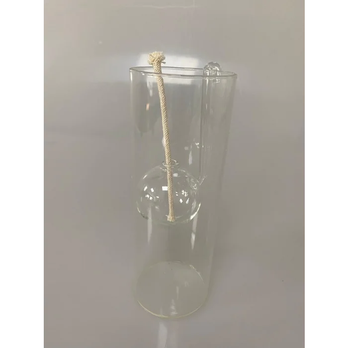 3lü Silindir İçi Küre Cam Kandil Seti