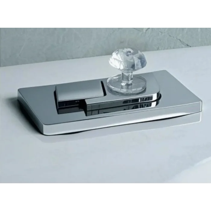 4 Adet Kristal Tasarımlı Çok Amaçlı Yapışkanlı Tutacak Buton