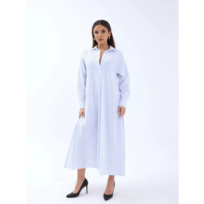 5857 ELBİSE-ATLANTA ÇİZGİLİ