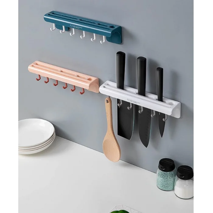 6 Kancalı Bıçak Askısı ve Organizer
