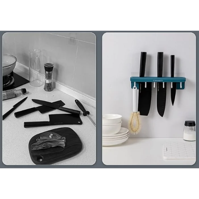 6 Kancalı Bıçak Askısı ve Organizer