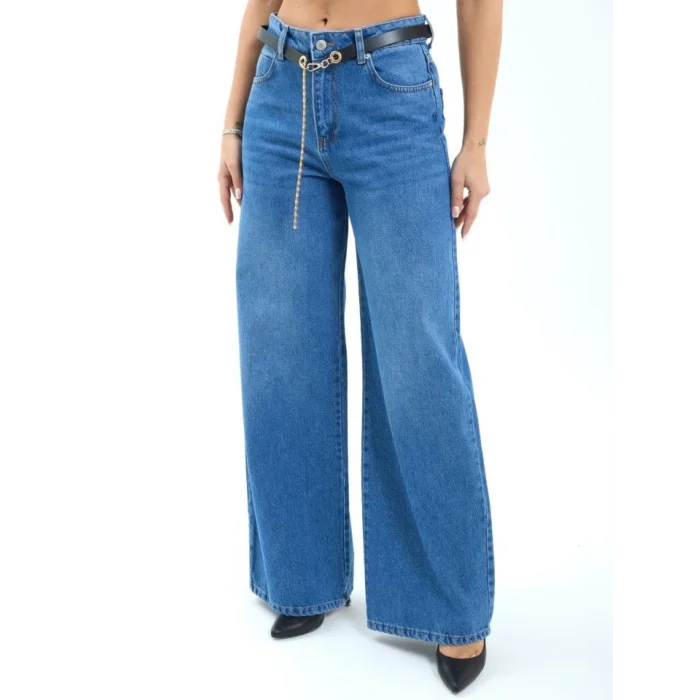 7398 KOT PANTOLON-MAVİ