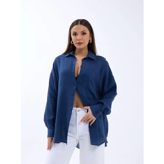 7399 GÖMLEK-LACİVERT