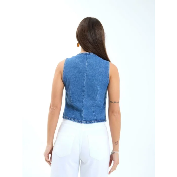 7401 KOT YELEK-MAVİ