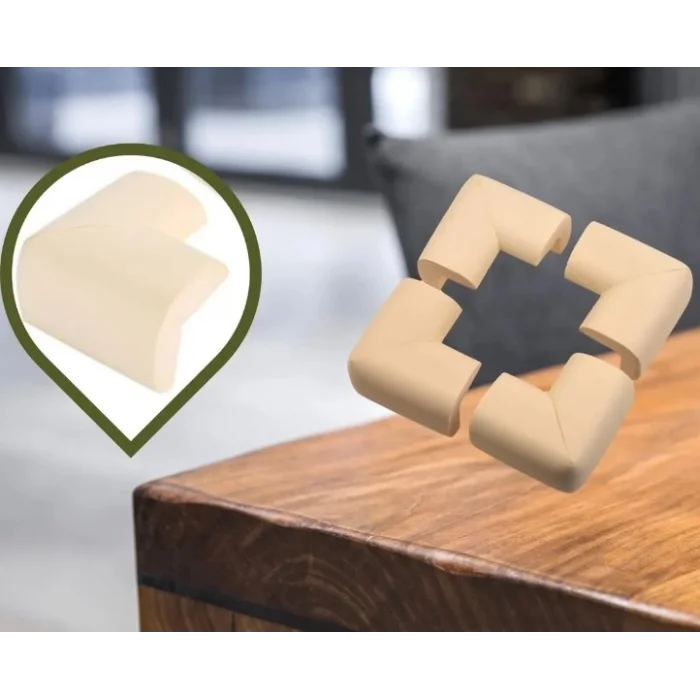 8 li Kauçuk Çocuk Koruyucu Sünger Köşe Koruyucu