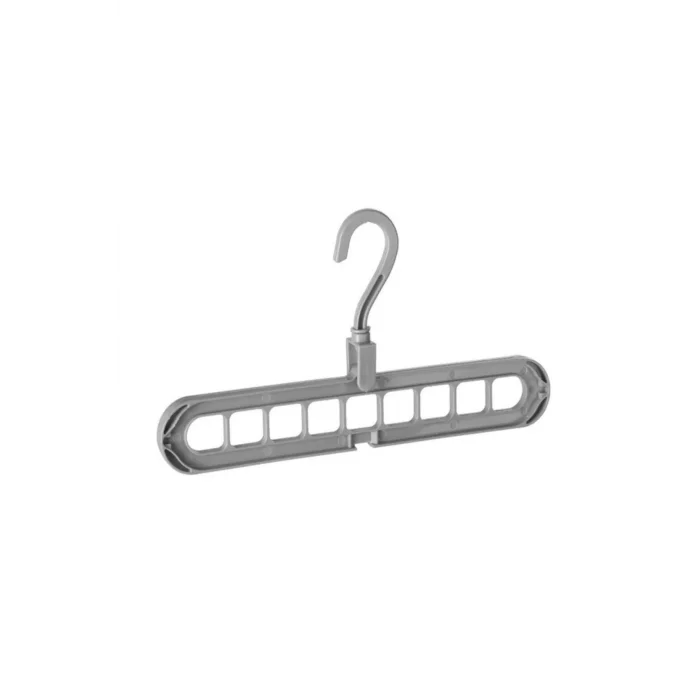 9 Bölmeli Sihirli Askı, 3 Adet, Beyaz