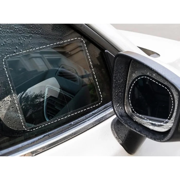 Araba Cam ve Ayna Yağmur Kaydırıcı Film (Çift)