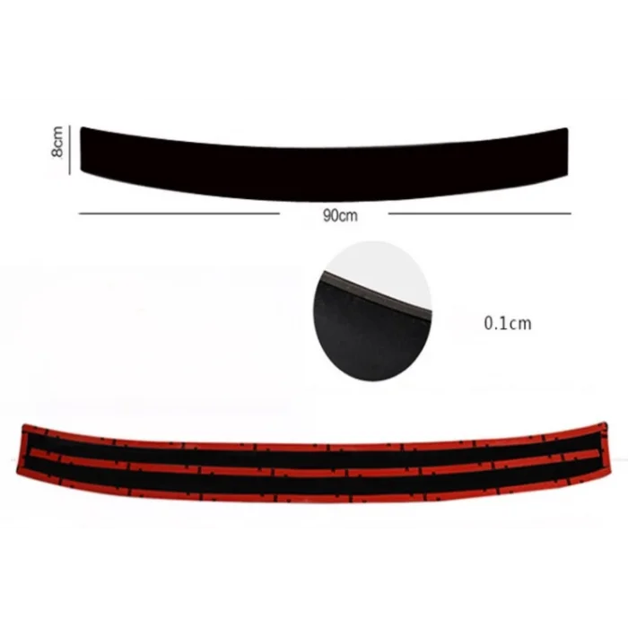 Araba Kapı Bagaj Eşiği Koruyucu Kauçuk Ped