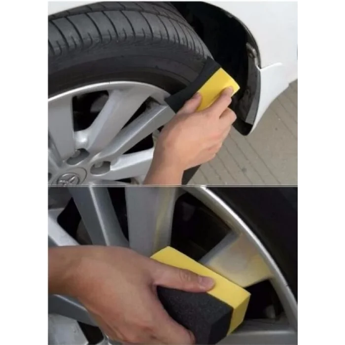Araba Lastik ve Trim Parlatma Süngeri 8 Adet