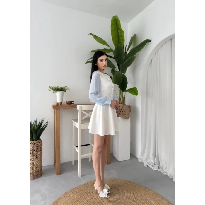 Asıo Bebe Yaka Elbise