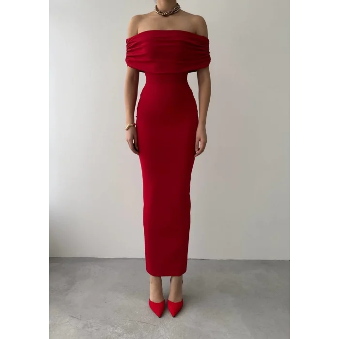 Athena Sırt DekolteliElbise