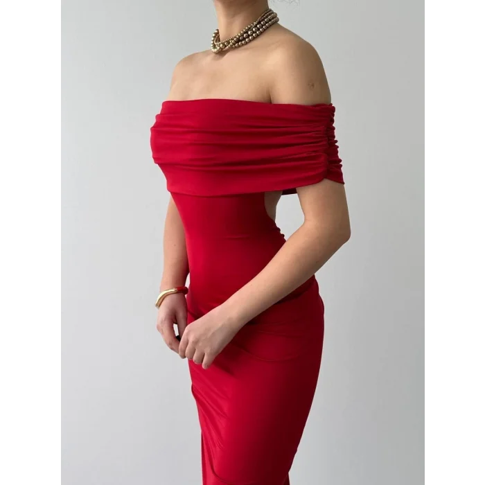 Athena Sırt DekolteliElbise