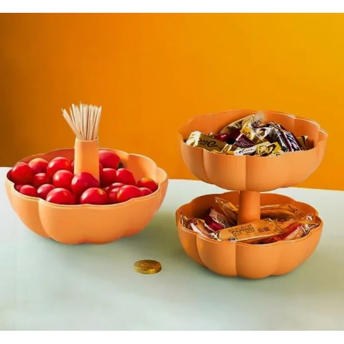 Balkabağı Tasarımlı Portatif Çerezlik