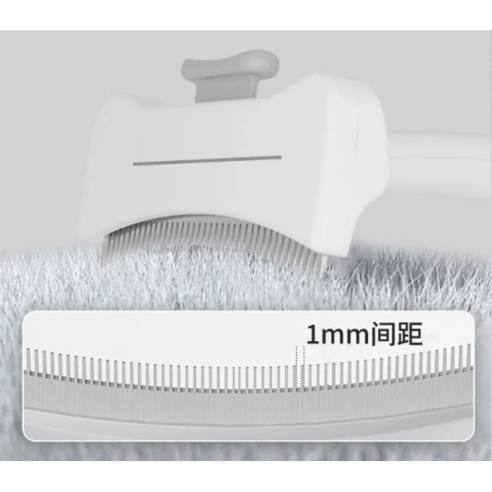 Basmalı Metal Uçlu Evcil Hayvan Tüy Toplama Tarağı  CM-586