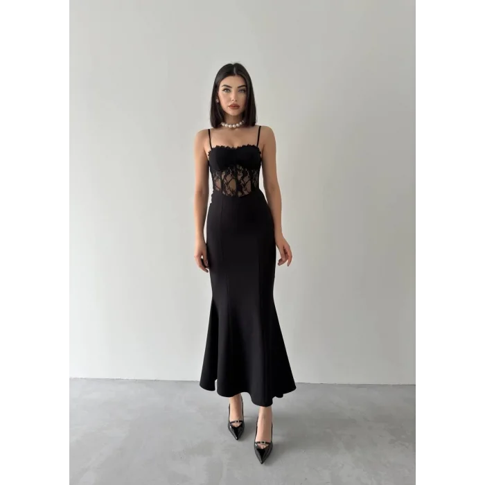 Begonia İp Askılı Elbise