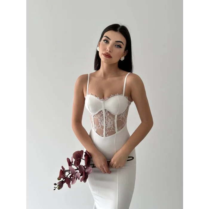 Begonia İp Askılı Elbise