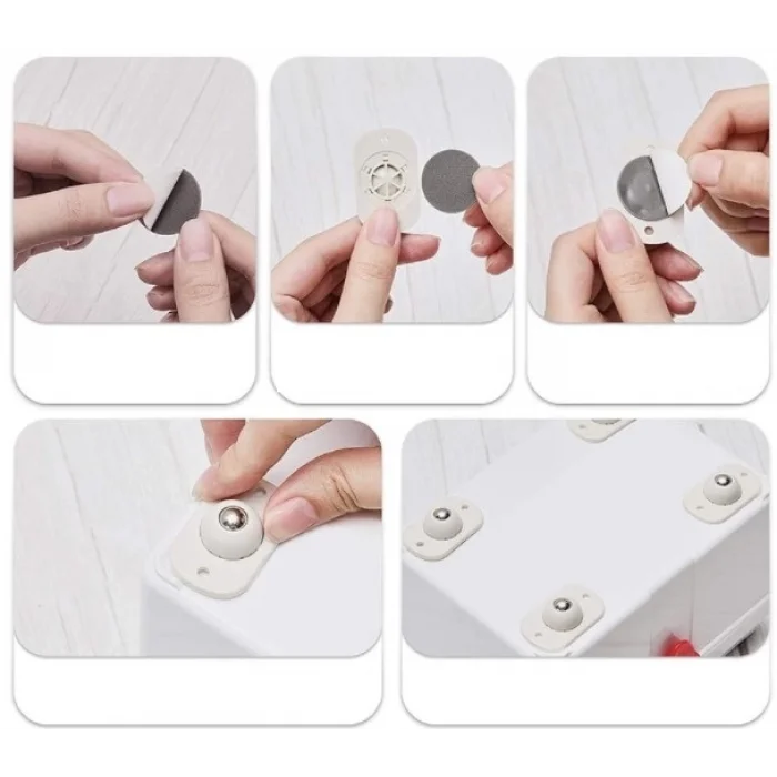 Bilyeli Eşya Kaydırma Aparatı 4lü Set