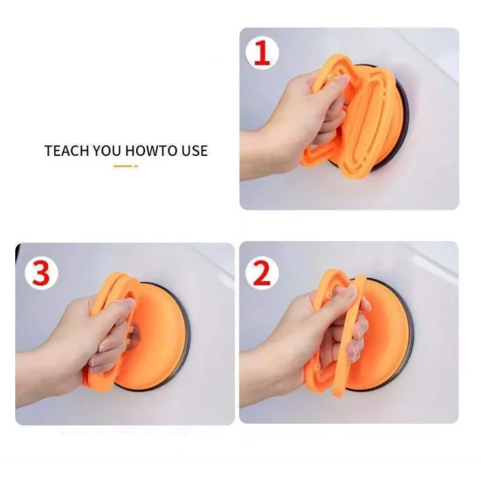 Büyük Boy Göçük Giderici Güçlü Vantuz Siyah