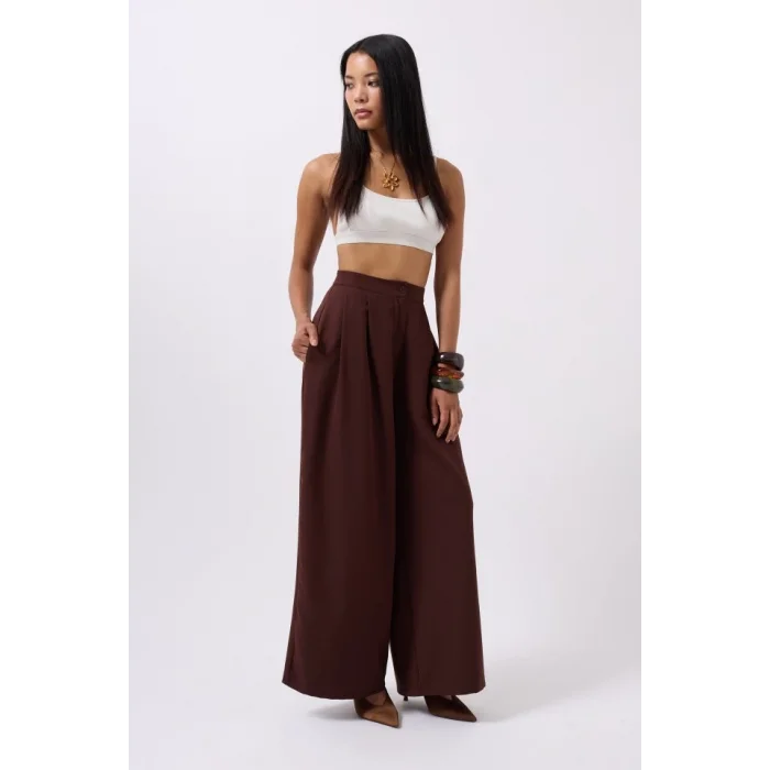 Casual Yüksek Bel Pantolon