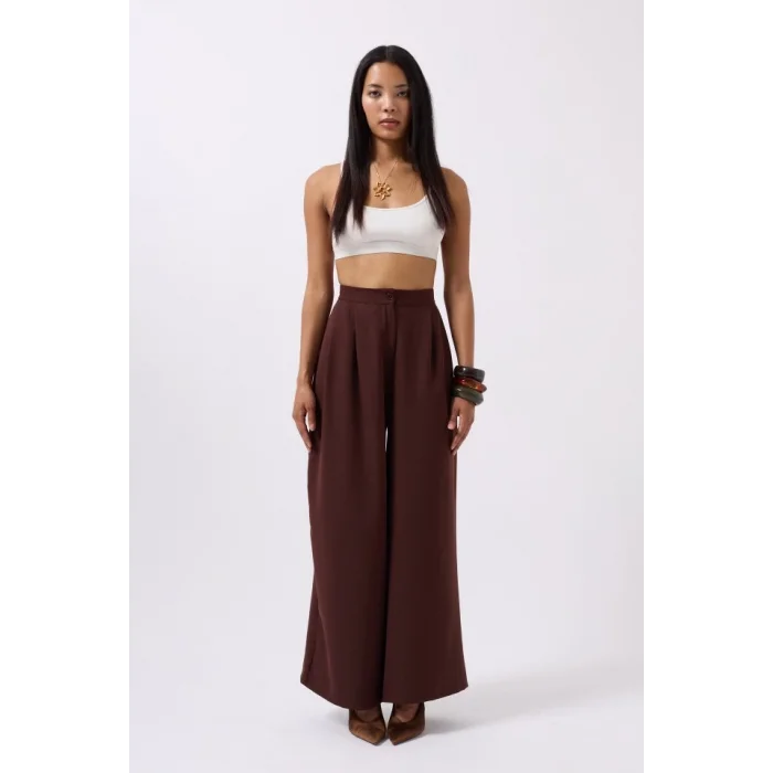 Casual Yüksek Bel Pantolon