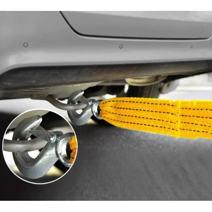 Çekme Halatı Döküm Kancalı 3 Metre