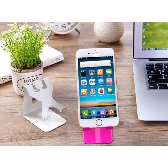 Cep Telefonu ve Tablet Pc Sarj Standı İnsan Şekilli