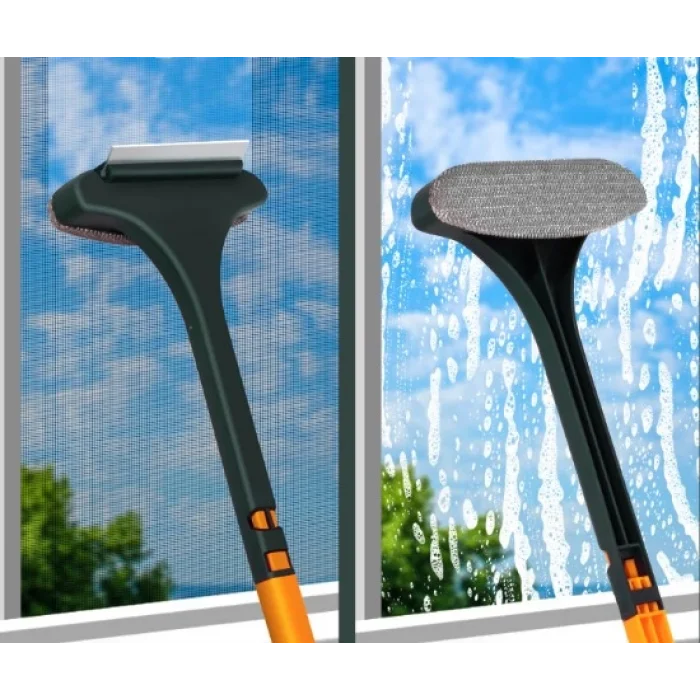 Çift Taraflı Çek Çekli Toz Alma ve Cam Sileceği