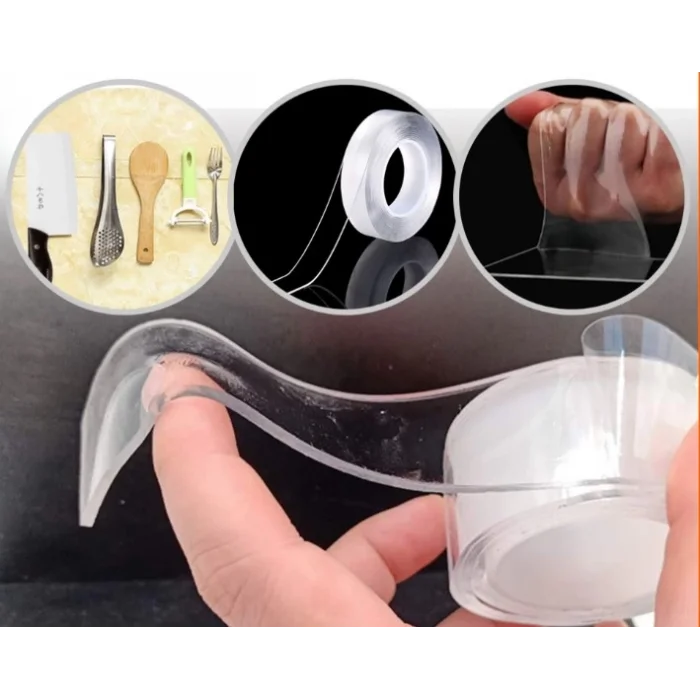 Çok Amaçlı Çift Taraflı Bant 3 m x 3 cm