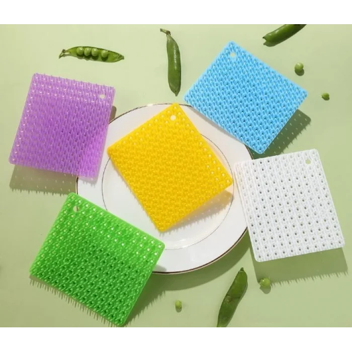 Çok Amaçlı Sebze ve Meyve Temizleme Patates Soyma Fırçası