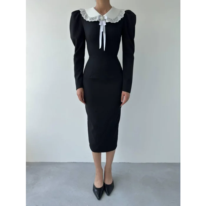 Coventry Yakalı Elbise