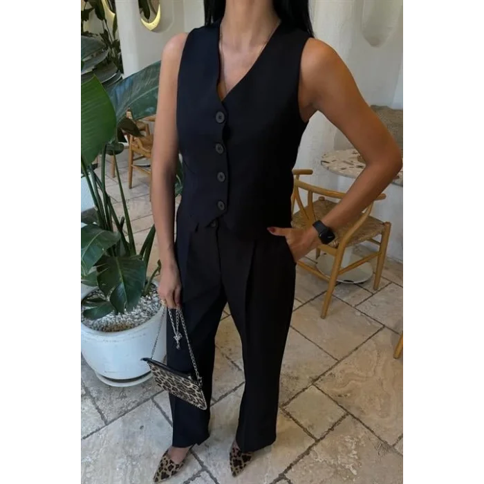 Cyrus Yelek Pantolon Takım 10103