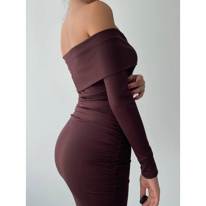 Dakota Drapeli Elbise