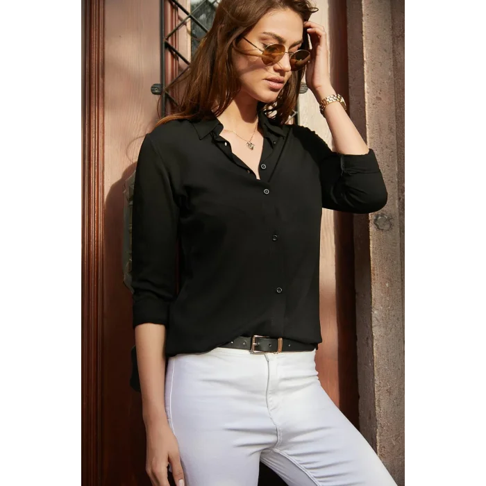 Dokuma Viskon Kumaş Efsane Gömlek