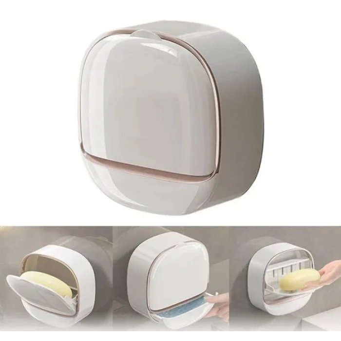 Drenaj Hazneli Kapaklı Katı Sabunluk