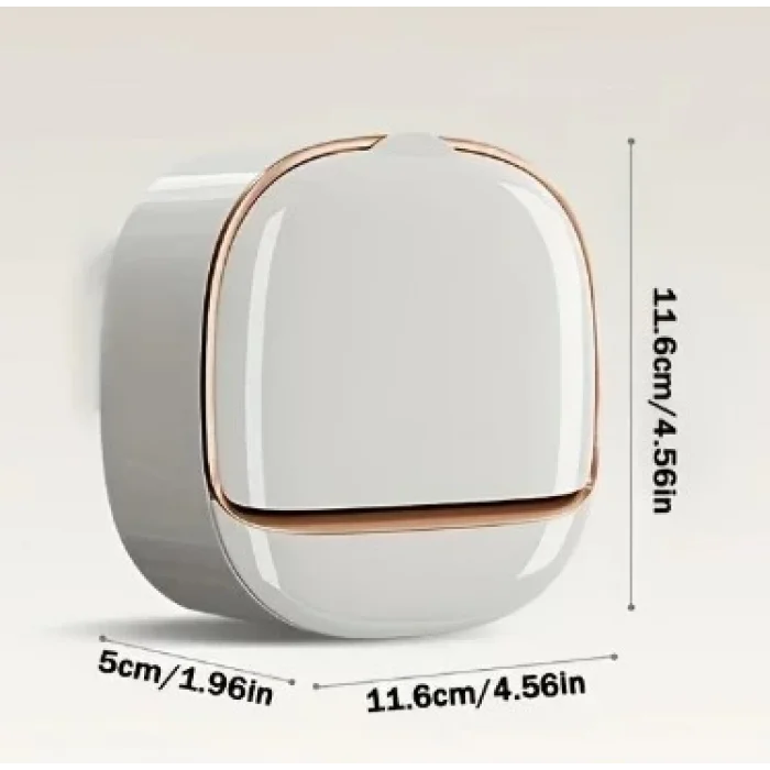 Drenaj Hazneli Kapaklı Katı Sabunluk