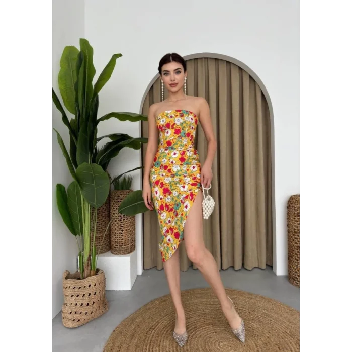 Emelıe Straplez Elbise