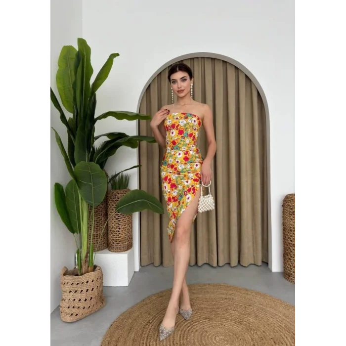 Emelıe Straplez Elbise