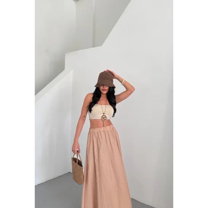 ETEK ŞANEL BOY SOFT KUMAŞ - Bej