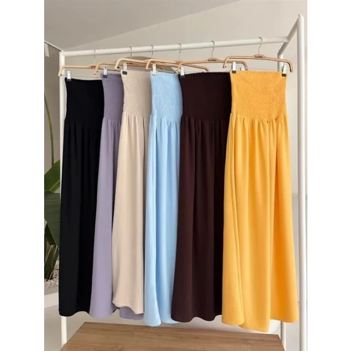 Göğsü Gipeli Straplez Elbise 2878