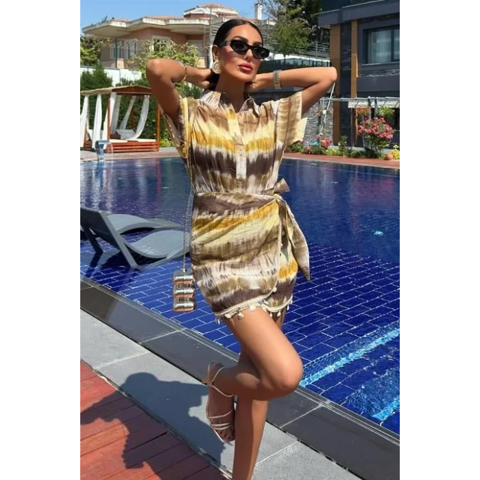 Gömlek Ve Eteği Aksesuarlı Takım 10211