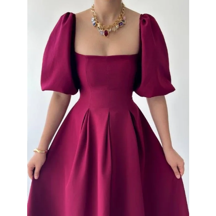 Jama Midi Boy Elbise