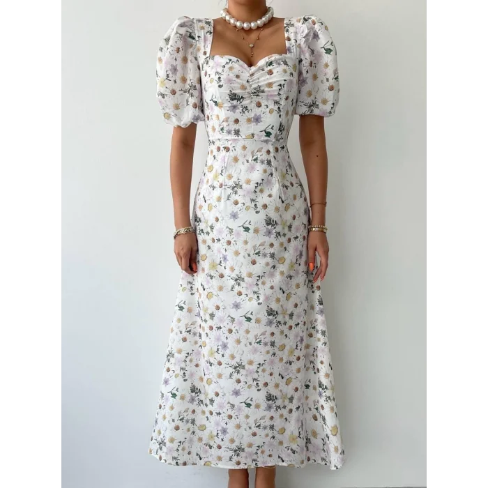 Juna Midi Boy Elbise